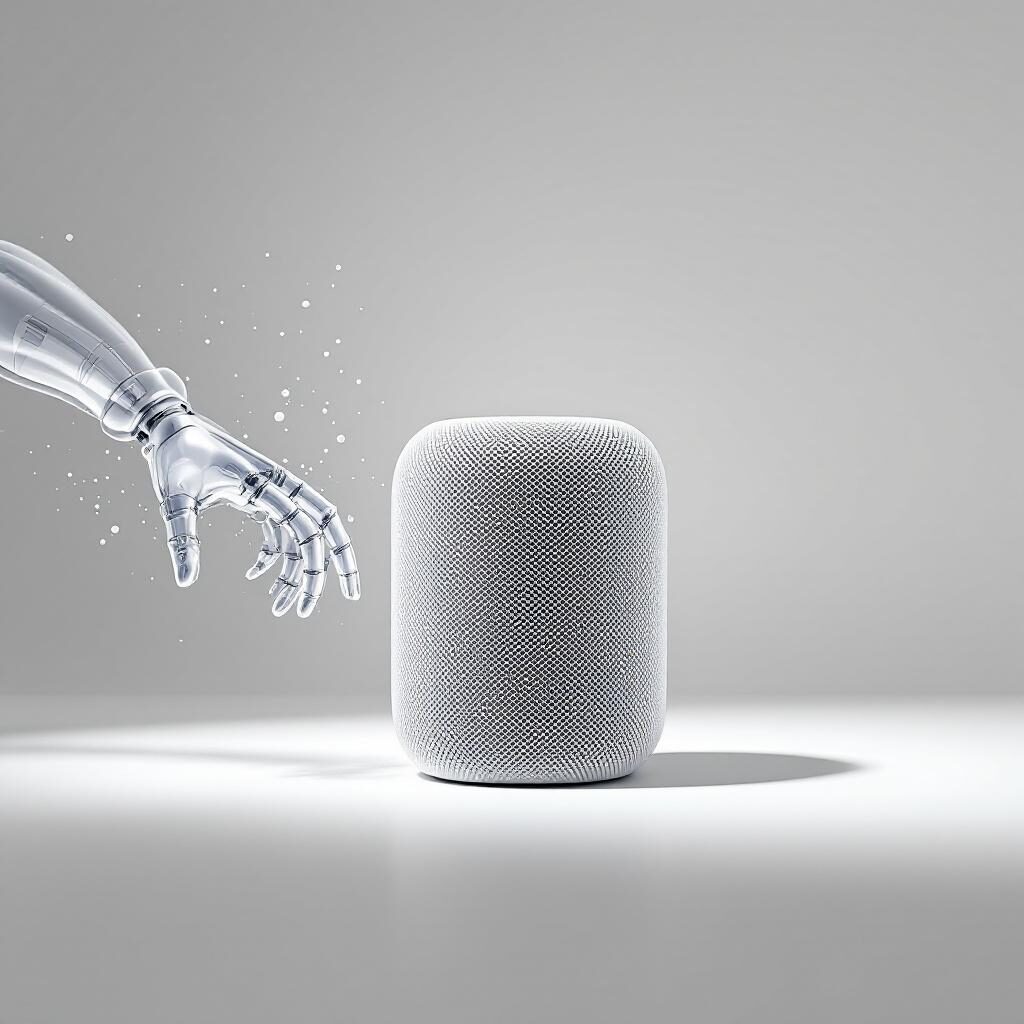 HomePod без роботизированной руки